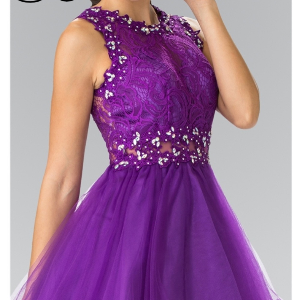 Purple dress